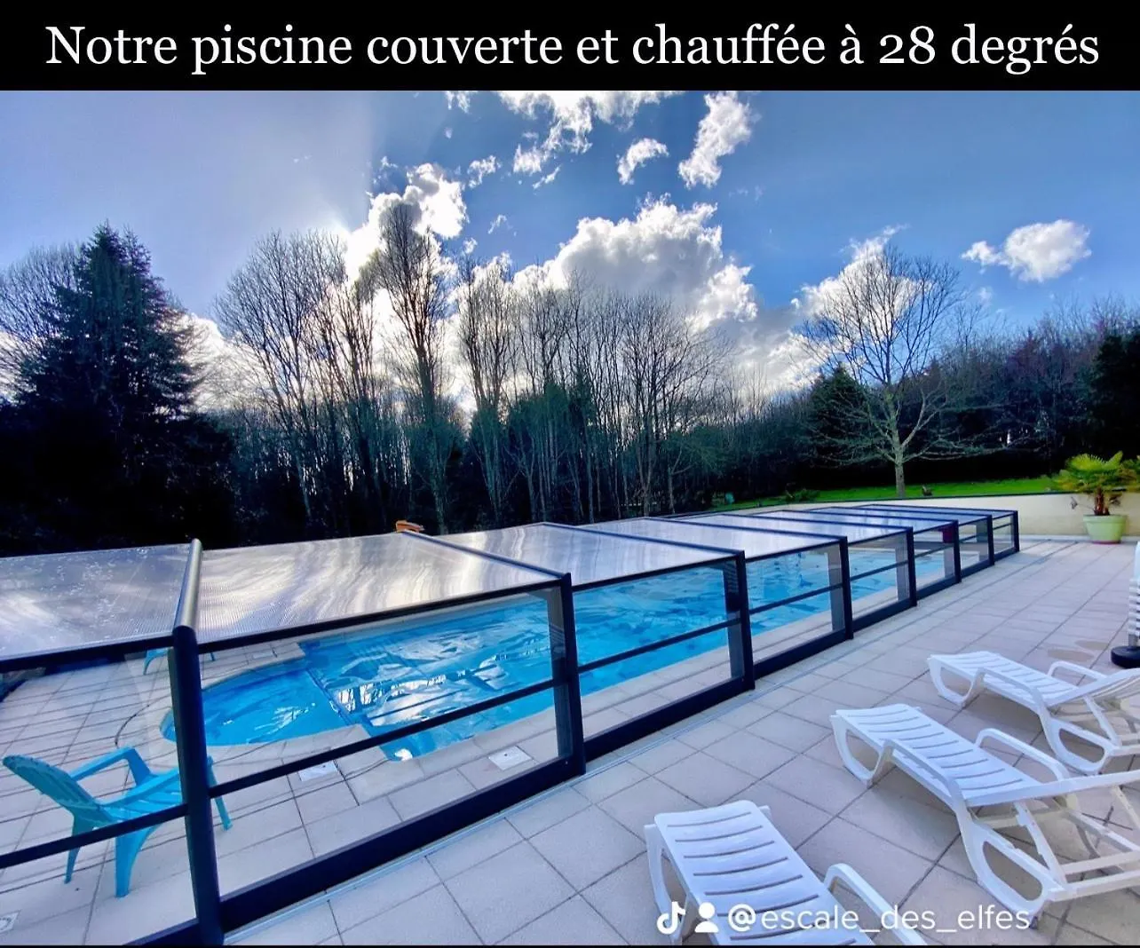 度假居 Gite Breizh Piscine Ou Jacuzzi Saint-Évarzec 法国